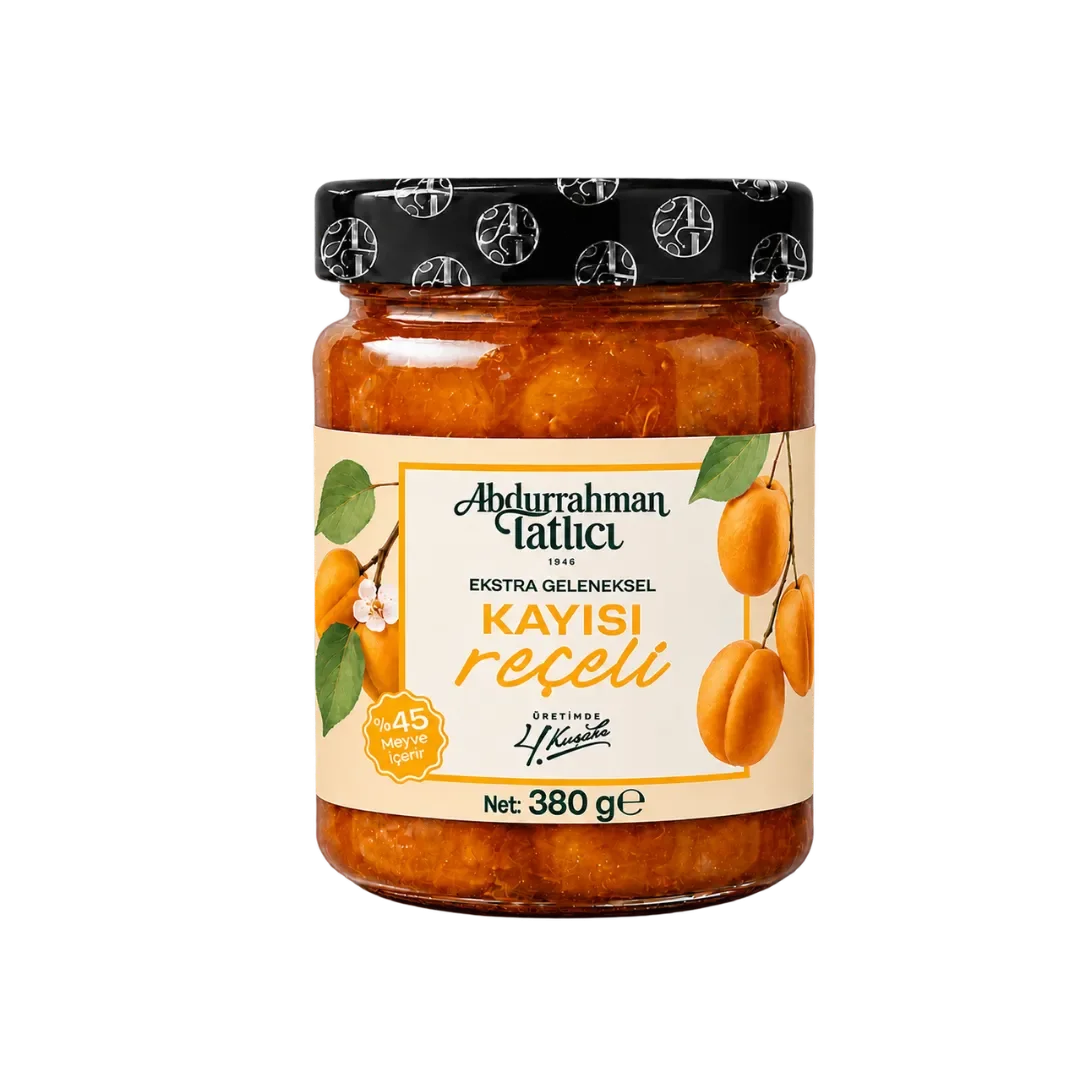 Kayısı Reçeli Cam 380 Gr