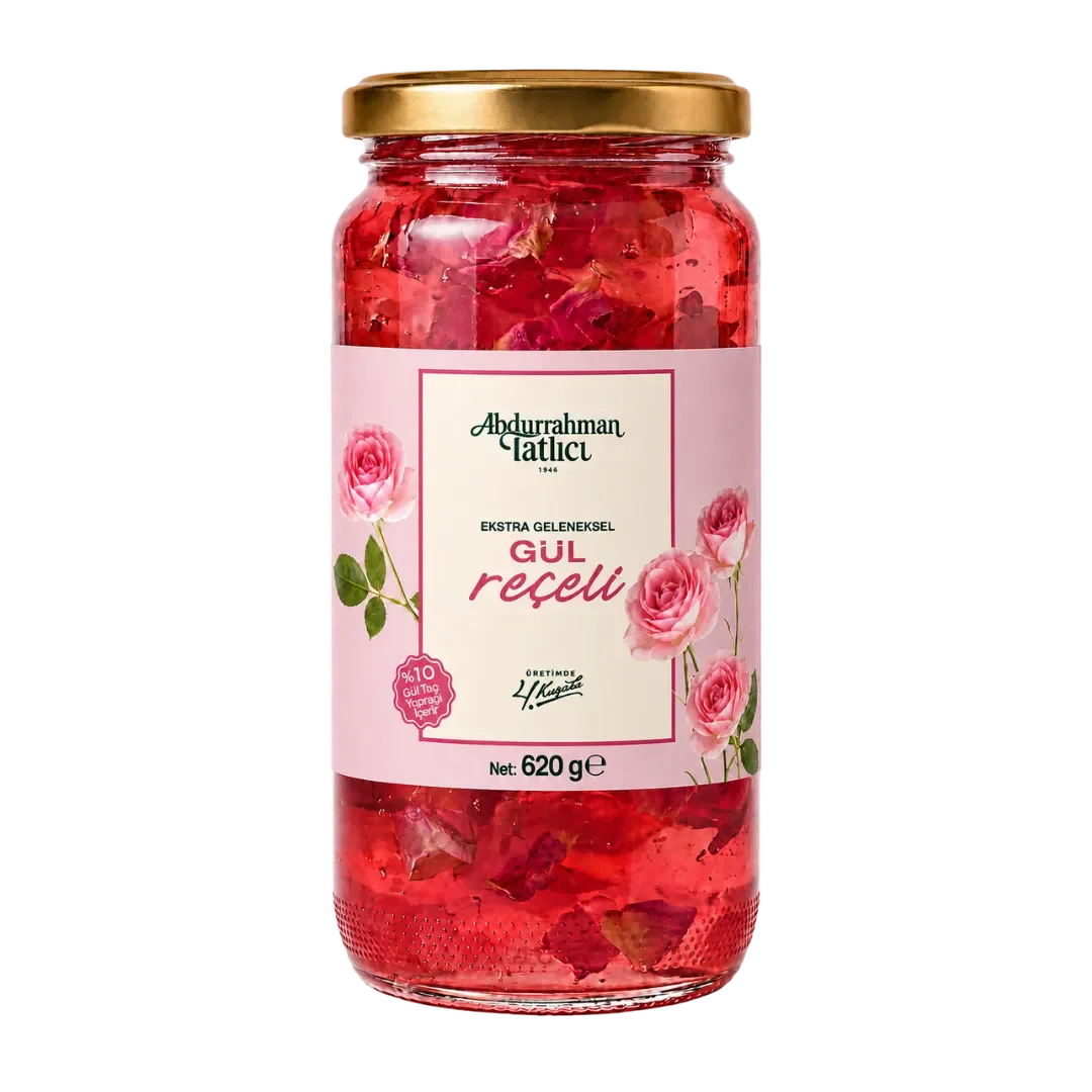 Gül Reçeli Cam 620 Gr