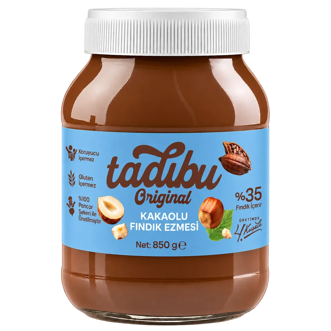 Tadıbu Kakaolu Fındık Ezmesi 850 Gr