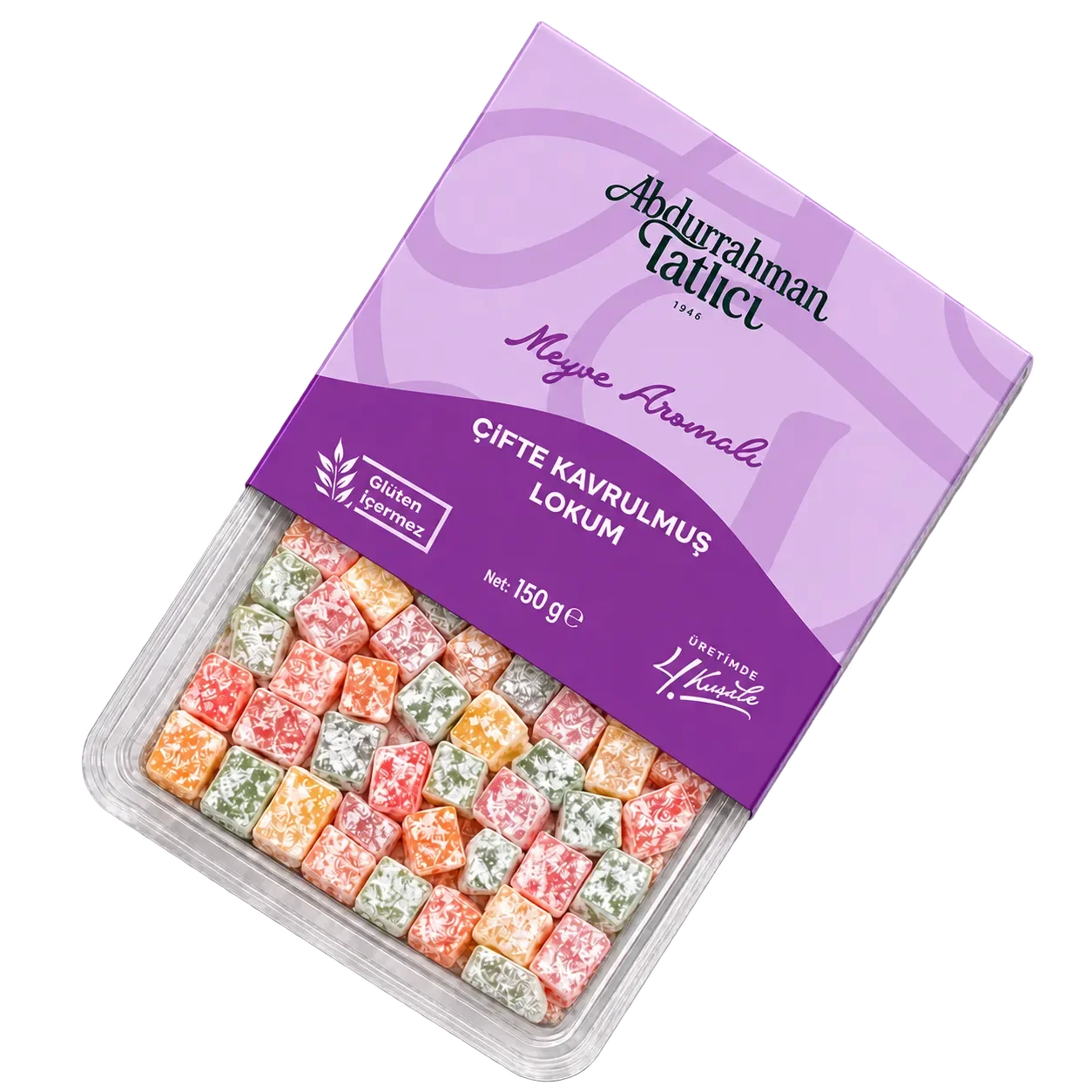 Meyveli Çifte Kavr. Lokum 150 Gr