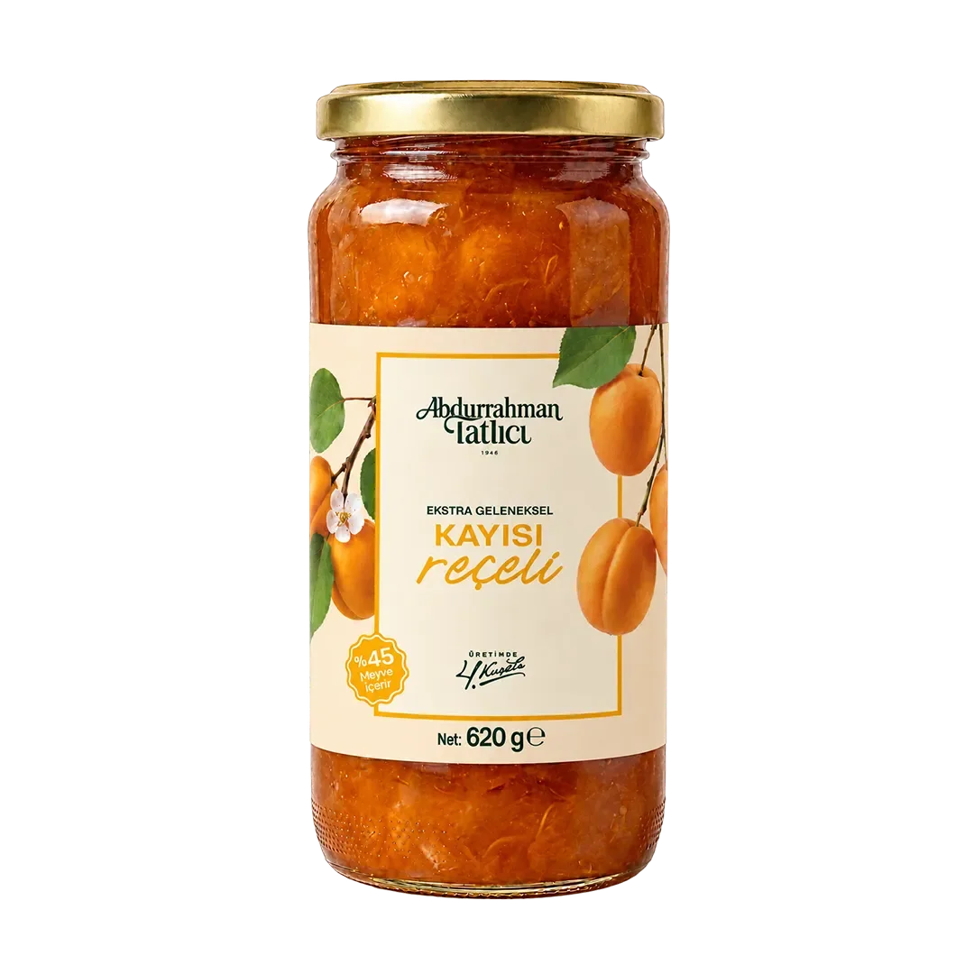 Kayısı Reçeli Cam 620 Gr