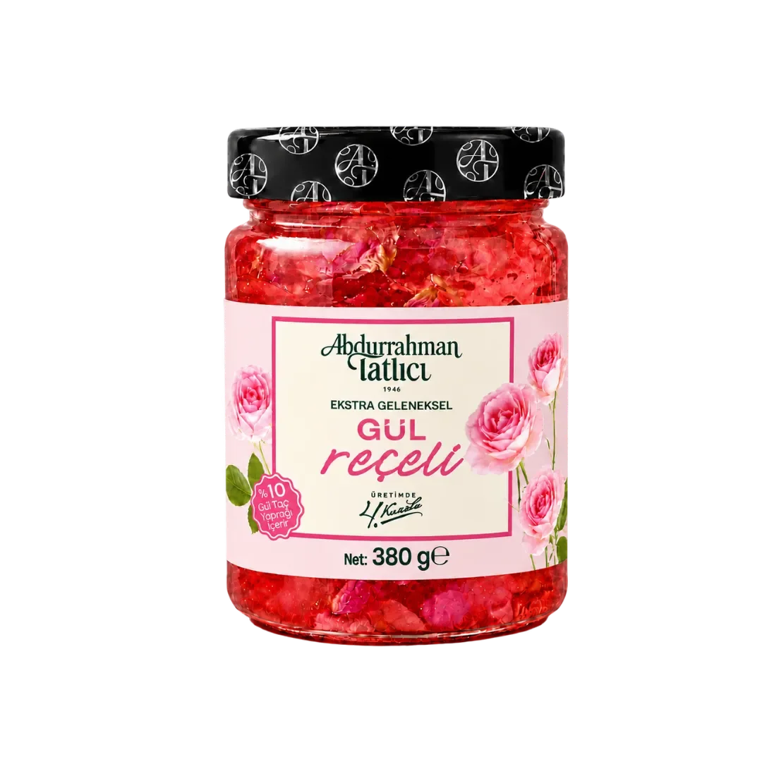 Gül Reçeli Cam 380 Gr