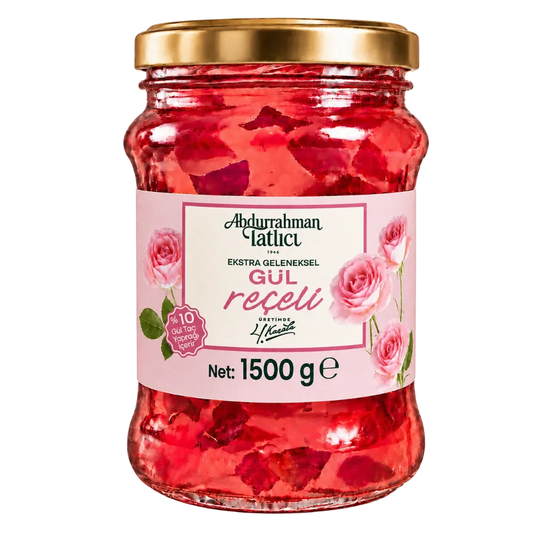 Gül Reçeli Cam 1500 Gr